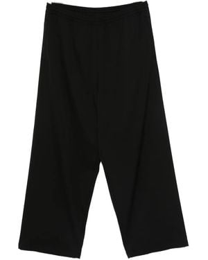 Balenciaga Elastic-waist trousers - Negro