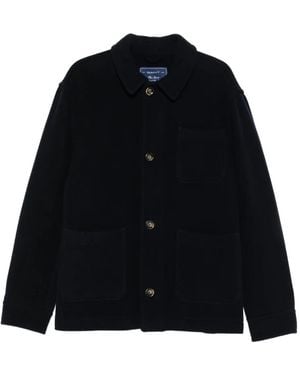 GANT Wool Shirt Jacket - Black