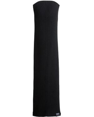 Marc Jacobs Tube Ribbed Knit Dress - Black