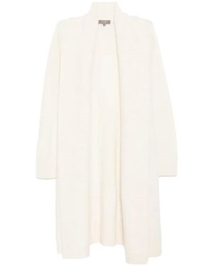 N.Peal Cashmere Abbey Coat - White
