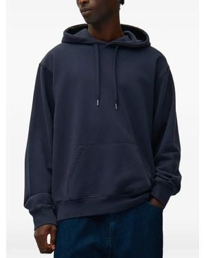 Arte' Graphic-Print Hoodie - Blue