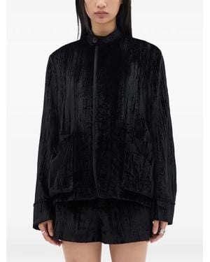 Ann Demeulemeester Chaqueta Zaya - Negro