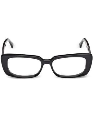 Max Mara Eyewear Square Frame Glasses - Black