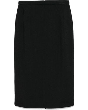 N°21 Falda con cintura alta - Negro