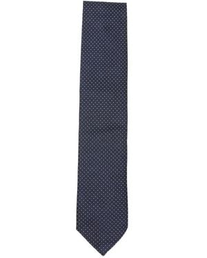 Lanvin Silk Tie - Blue