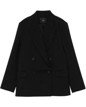 JOSEPH ダブルジャケット - ブラック