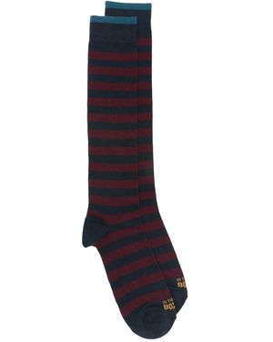 In The Box Striped Socks - Blue