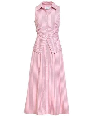 Tanya Taylor Hannah Midi Dress - Pink