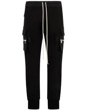 Rick Owens Pantalones Cargo Mastodon - Negro