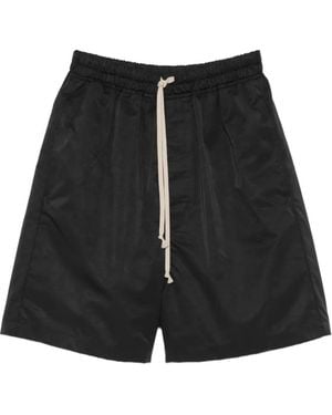 Rick Owens Faun Drawstring Shorts - Black