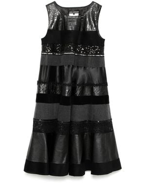 Junya Watanabe Bead Embellishment Dress - Black