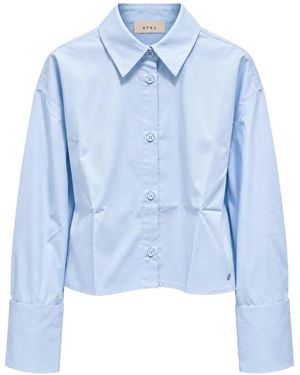 Stel Camisa Greelay Con Botones - Azul
