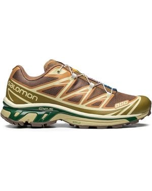 Salomon Xt-6 "Lizard Eden" Trainers - Green