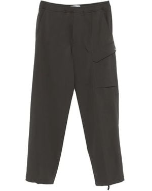 Stone Island Elastic-Waistband Trousers - Grey