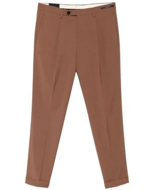 Michael Coal Pantalon Mc Frederick À Revers - White