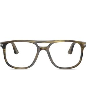 Persol Greta Pilotenbrille - Schwarz
