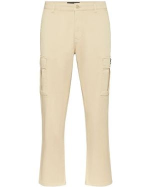 Philipp Plein Cargo Trousers - Natural