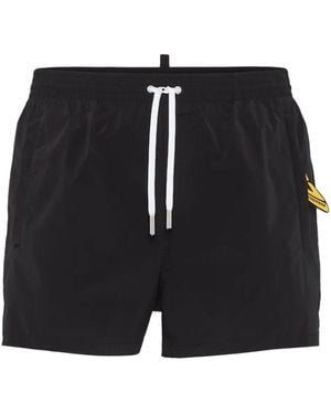 DSquared² Icon New Generation Swim Shorts - Black