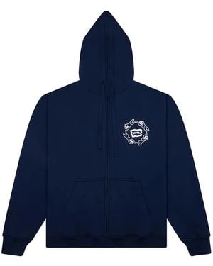 ICECREAM Graphic-Print Hoodie - Blue