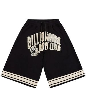 BBCICECREAM Curve Logo-Print Shorts - Black