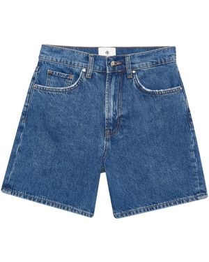 Anine Bing ブルー Heath デニムショートパンツ ブルー | Lyst