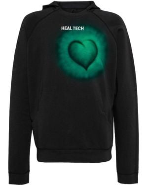 Doublet Healtech-Print Hoodie - Green