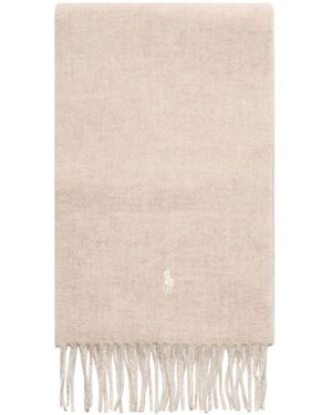 Polo Ralph Lauren Reversible Scarf - Natural