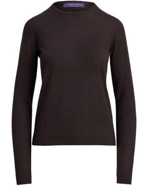 Ralph Lauren Cashmere Long-Sleeve Jumper - Black