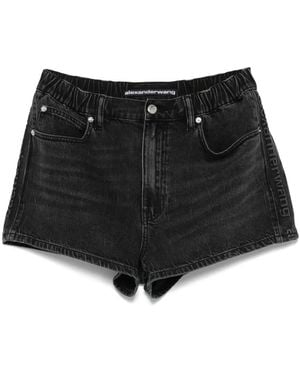 Alexander Wang Denim Shorts - Black