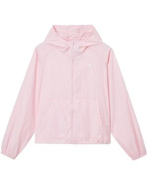 Chocoolate Hooded Zip Jacket - Pink