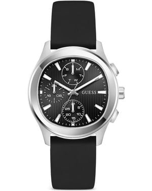 Guess Reloj De 40 Mm Con Movimiento De Cuarzo - Blanco