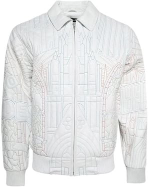 Who Decides War X Pp Cathedral Bomber Jacket - White