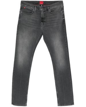 HUGO Jeans aus Baumwollstretch - Grau