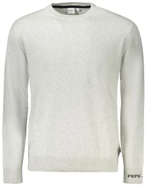 Pepe Jeans Crew-Neck Jumper - White