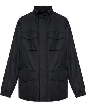 Giorgio Armani Multi-Pocket Jacket - Blue