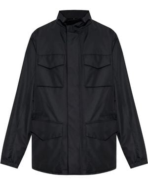 Giorgio Armani Multi-Pocket Jacket - Blue