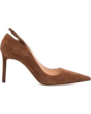 Tom Ford 85Mm Angelina Court Shoes - Brown