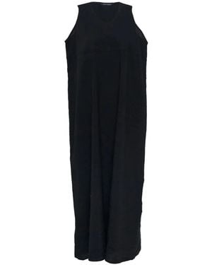 Sofie D'Hoore V-Neck Sleeveless Maxi Dress - Black