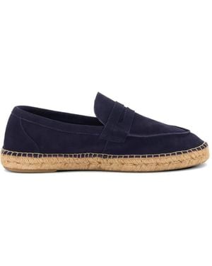 BOGGI Tellin Suede Loafers - Blue