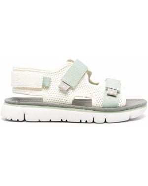 Camper Oruga Touch-Strap Sandals - White