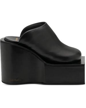 Yume Yume Pumps Platform Con Zeppa - Nero