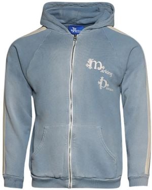 Marking Distance Scorpio Zip-Up Hoodie - Blue