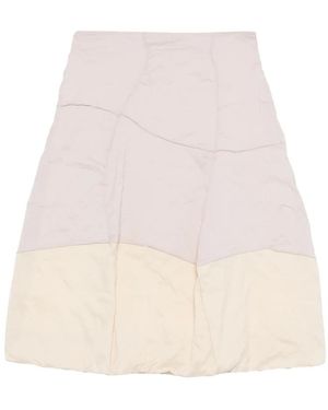 Cividini Midirock mit Reißverschluss - Natur