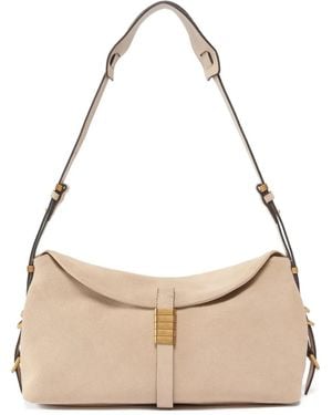 Pinko Schoudertas Met Logo - Naturel