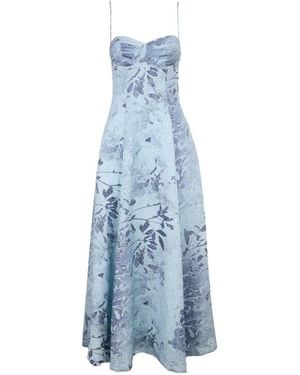 Jonathan Simkhai Floral Maxi Dress - Blue