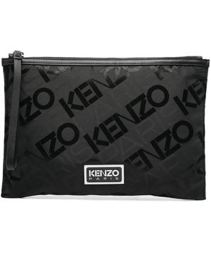 KENZO Clutch Gram Grande - Nero