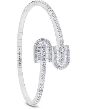 UNION LOS ANGELES U Duo Diamond Bangle - Grey