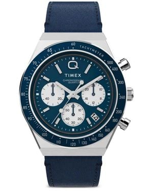 Timex Q Chronograph 40Mm - Blau