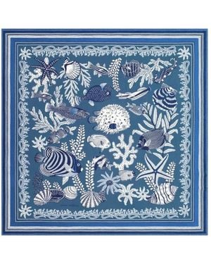 Inoui Edition Square Scarf - Blue