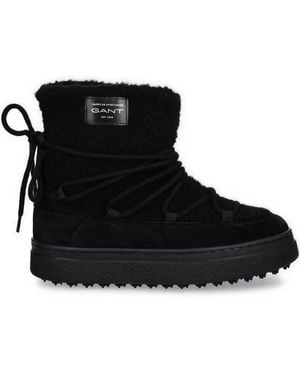 GANT Lace-Up Boots - Black
